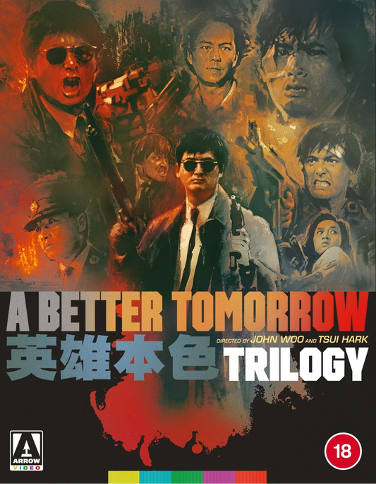 PRE-ORDER A Better Tomorrow Trilogy - Limited Edition Box Set Arrow UK - Blu-ray Region B