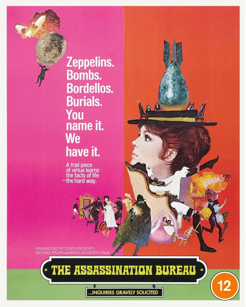 *UPDATE* PRE-ORDER The Assassination Bureau (1969) LE Slipcover Arrow UK - Blu-ray Region B