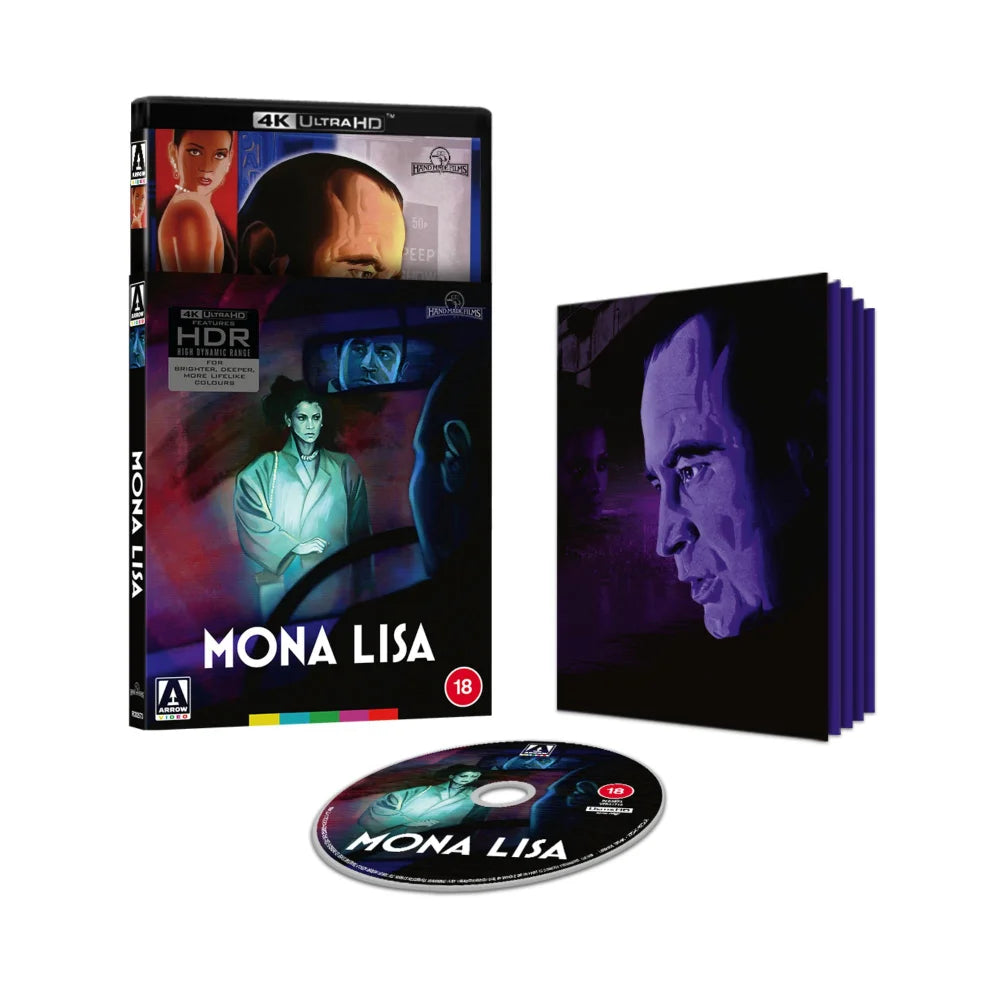 PRE-ORDER Mona Lisa (1986) LE Slipcover Arrow UK - 4K UHD