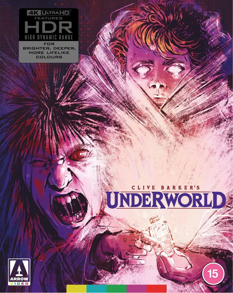 PRE-ORDER Underworld (1985) Limited Edition Slipcover Arrow UK - 4K UHD / Blu-ray Region B