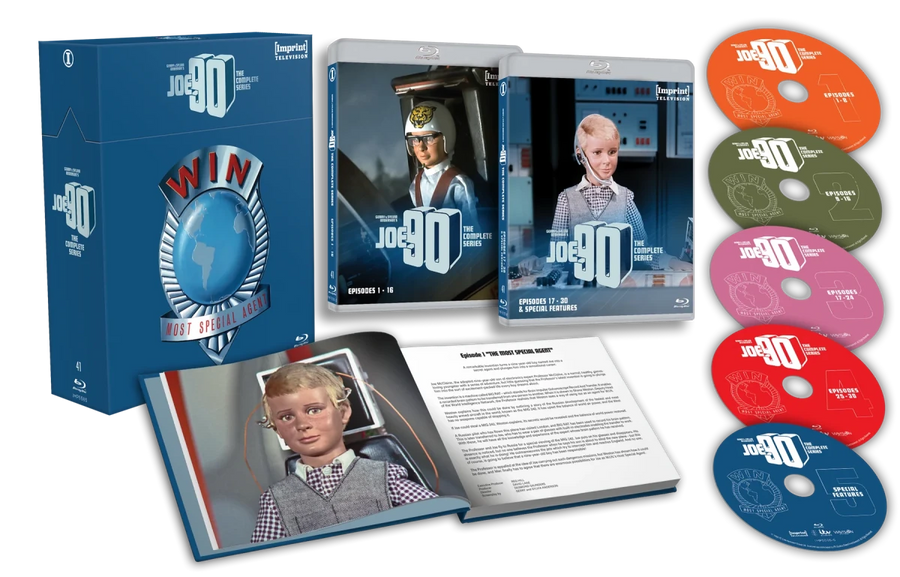 PRE-ORDER Joe 90: The Complete Series - Limited Edition Hardbox Imprint - Blu-ray Region Free