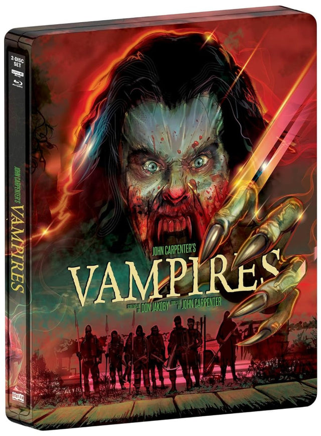 PRE-ORDER John Carpenter's Vampires (1998) Limited Edition Steelbook Scream Factory - 4K UHD / Blu-ray