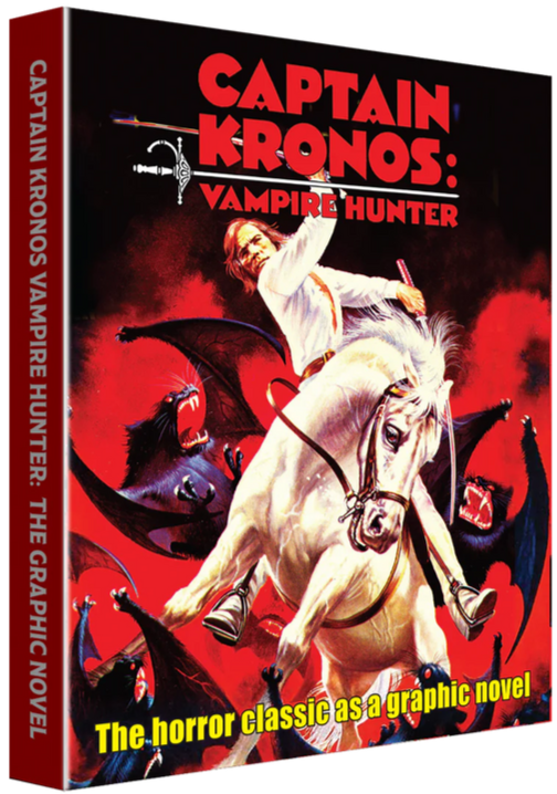 PRE-ORDER Captain Kronos: Vampire Hunter (1974) 5-Disc Limited Collector's Edition - 4k UHD / Blu-ray Region Free