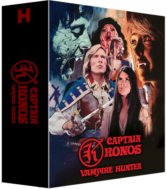 PRE-ORDER Captain Kronos: Vampire Hunter (1974) 5-Disc Limited Collector's Edition - 4k UHD / Blu-ray Region Free