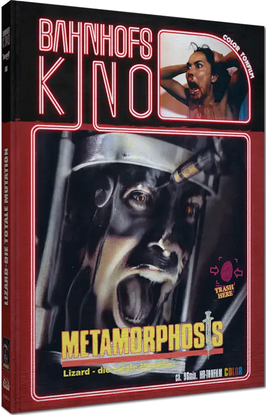 Metamorphosis (1990) (LE 333 Mediabook with LED/Screaming sound effects - Blu-ray Region B)
