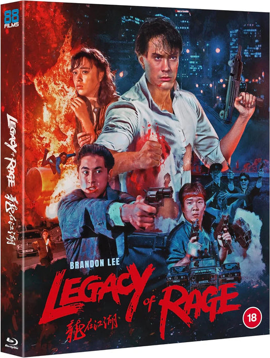 Legacy of Rage (1986) Deluxe LE 88 Films UK - Blu-ray Region B