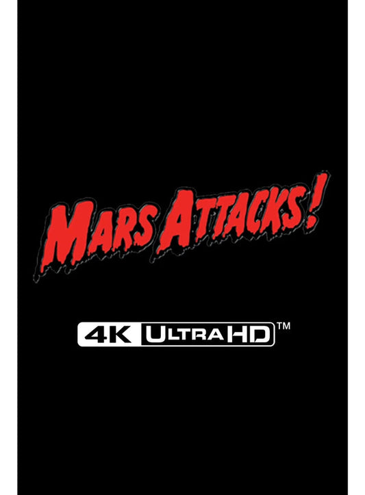 PRE-ORDER Mars Attacks! (1996) UK Limited Collector's Edition - 4K UHD / Blu-ray Region Free