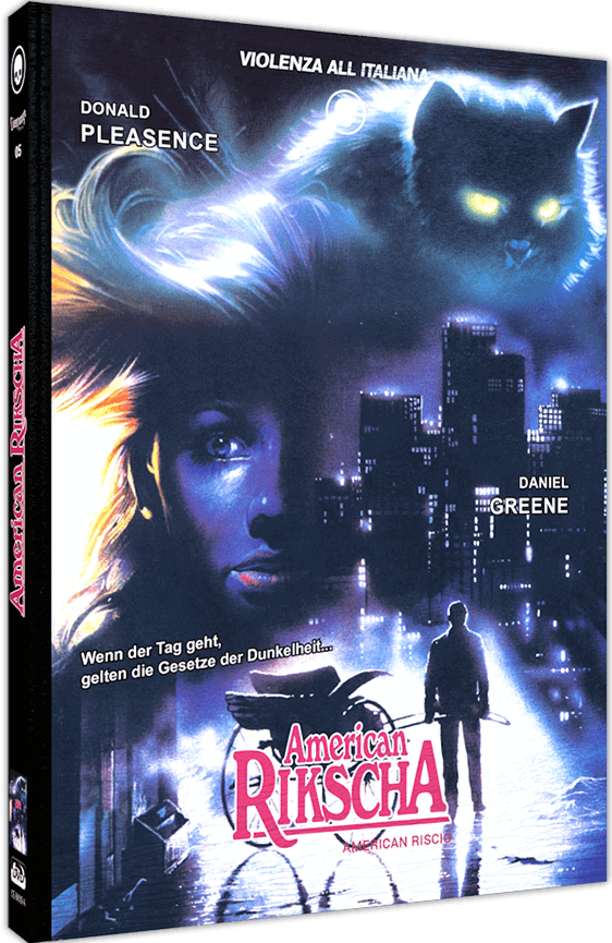 American Rickshaw (1989) LE 666 Mediabook - Blu-ray Region B