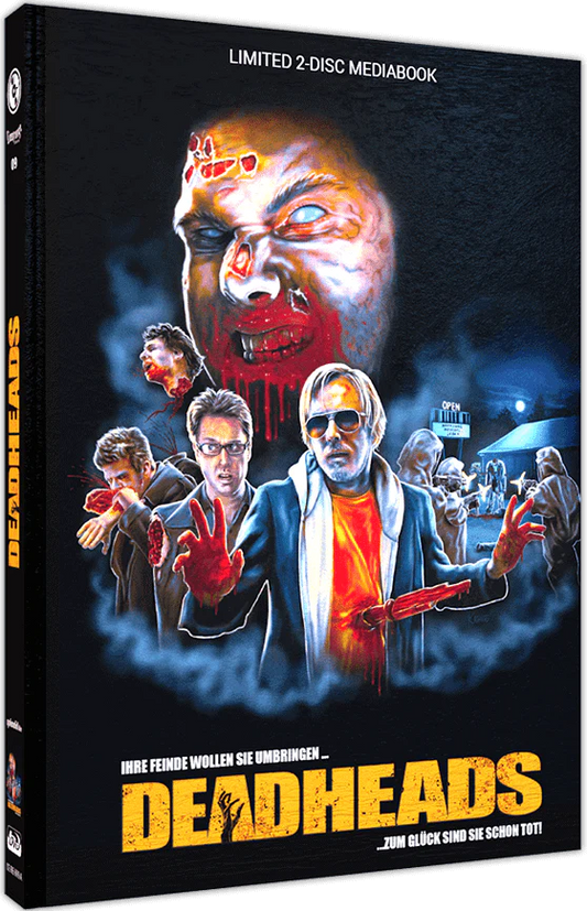 Deadheads (LE 333. Mediabook - Cover A. Blu-ray Region B)