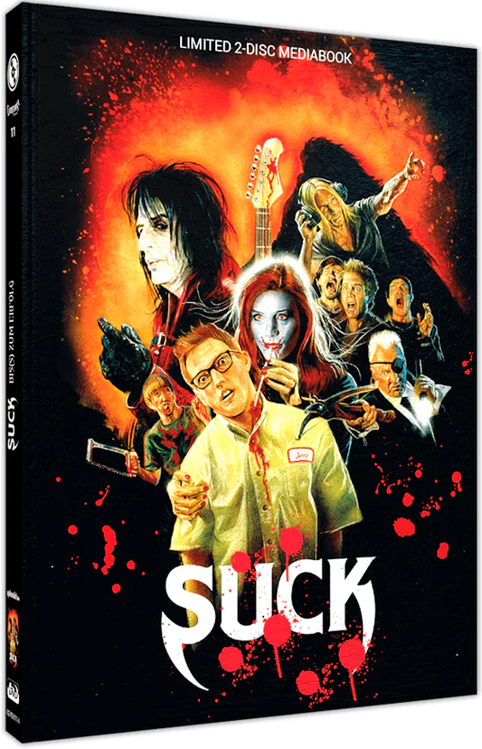 Suck (2009) LE 222 Mediabook - Blu-ray Region B