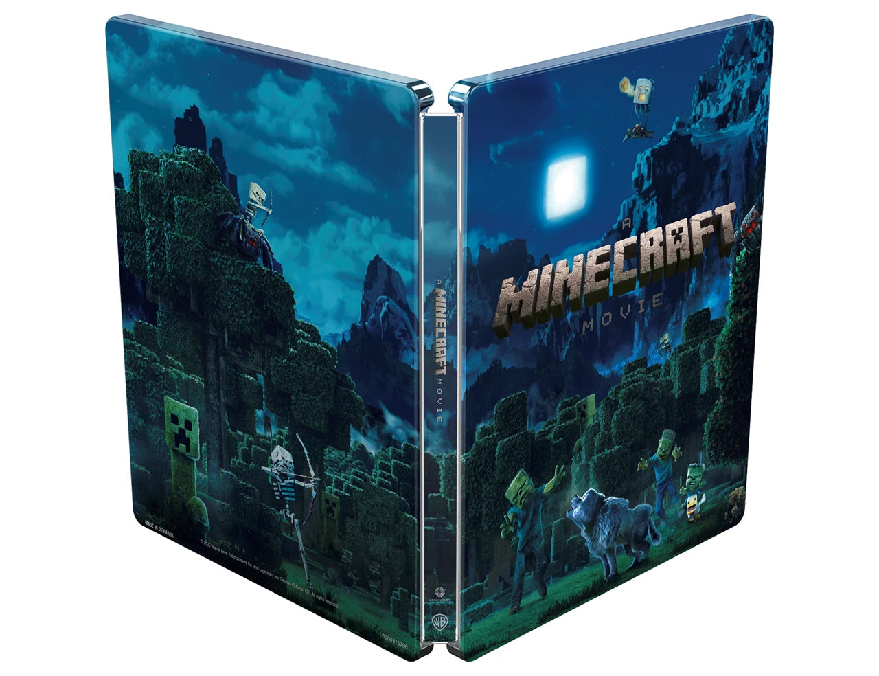 A Minecraft Movie (2025) UK Limited Edition Night/Day Steelbook w/ Slipcover - 4K UHD / Blu-ray Region Free