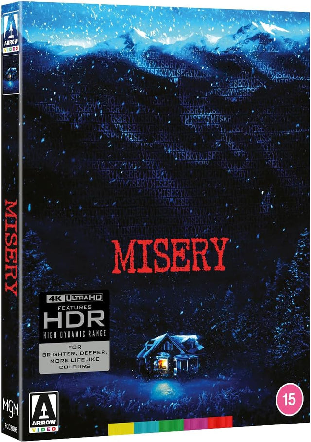 Misery (1990) Limited Edition Slipcover Arrow UK - 4K UHD