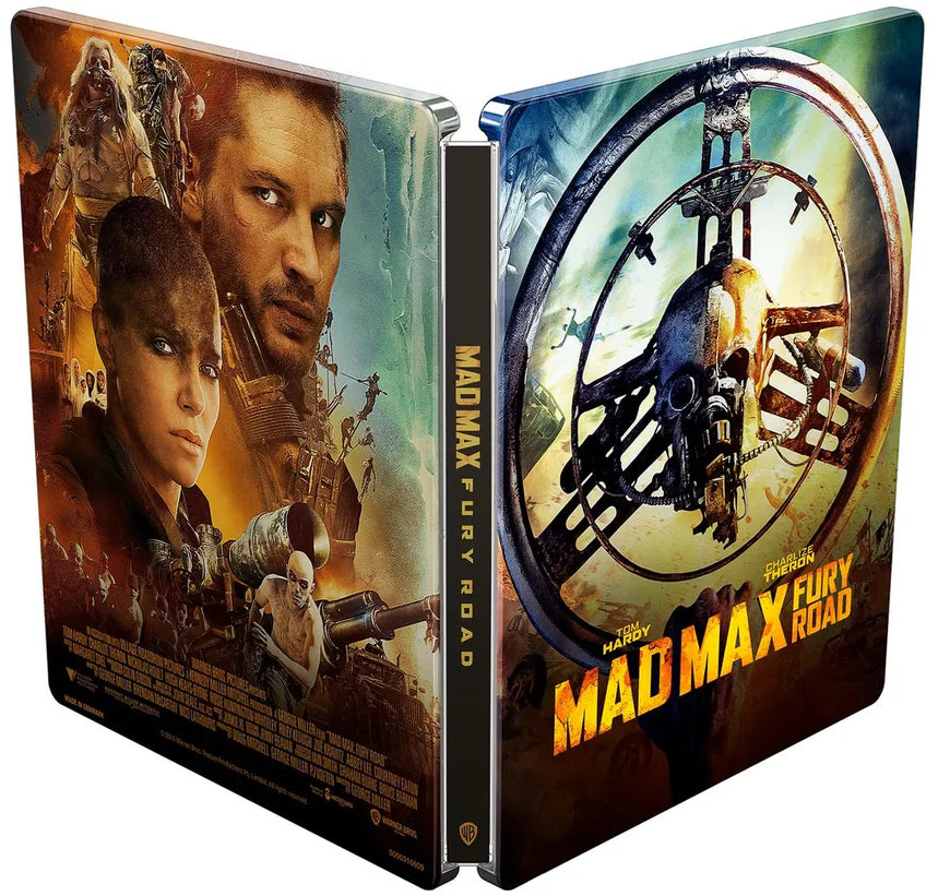 Mad Max: Fury Road (2015) Limited Edition Steelbook - 4K UHD / Blu-ray Region Free