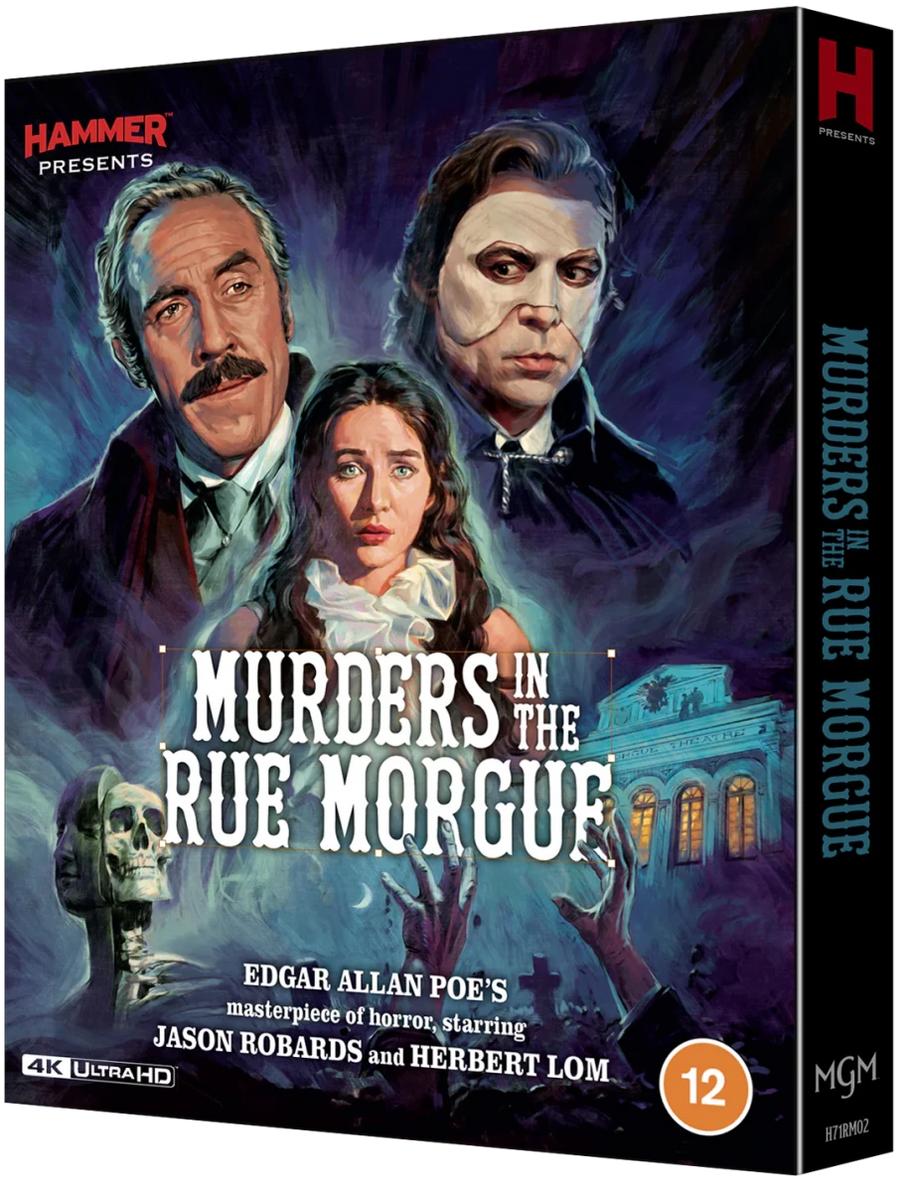 PRE-ORDER Murders in the Rue Morgue (1932) LE Slipcover Hammer Films - 4K UHD