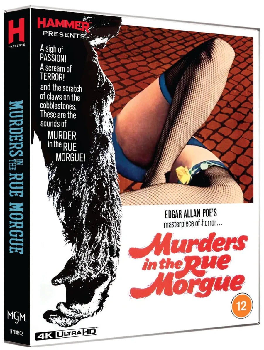 PRE-ORDER Murders in the Rue Morgue (1932) LE Slipcover Hammer Films - 4K UHD