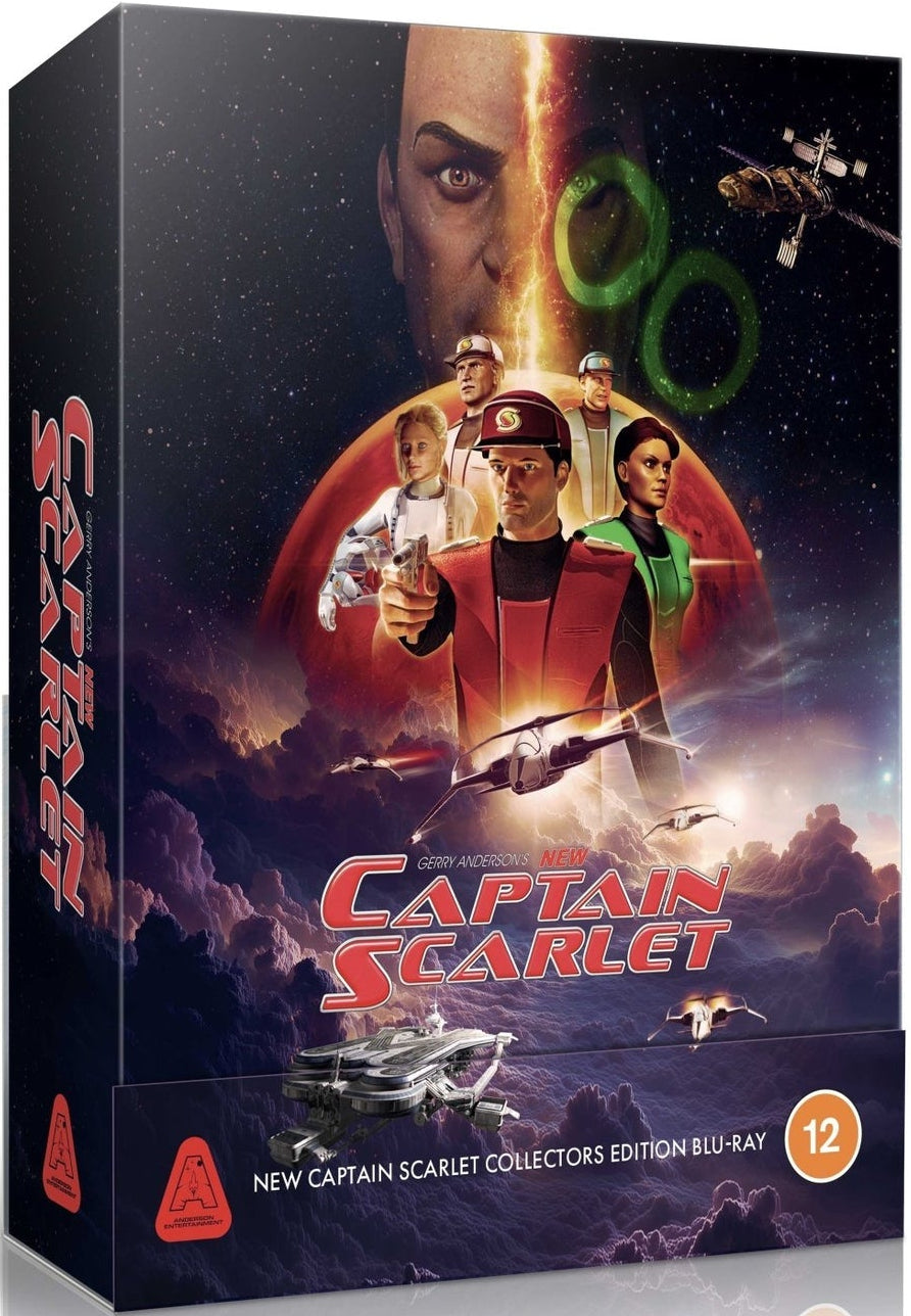 PRE-ORDER New Captain Scarlet Series 1 to 2 Complete Collection - Limited Collector's Edition - Blu-ray Region Free