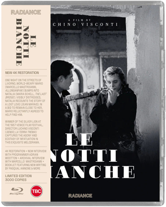 Le Notti Bianche (1957) Limited Edition Radiance UK - Blu-ray Region B