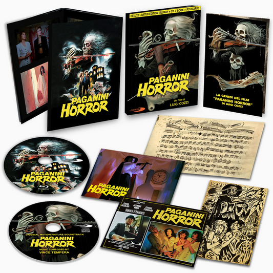 Paganini Horror (1989) 35th Anniversary Deluxe Limited Edition - Blu-ray Region Free