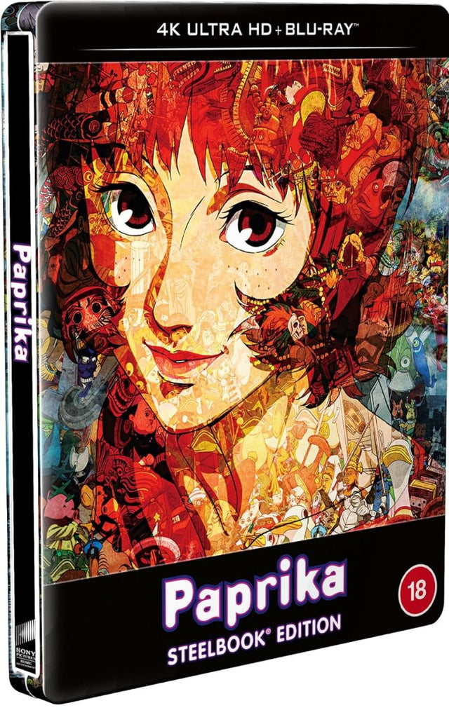 PRE-ORDER Paprika (2006) UK Limited Edition Steelbook - 4K UHD / Blu-ray Region B