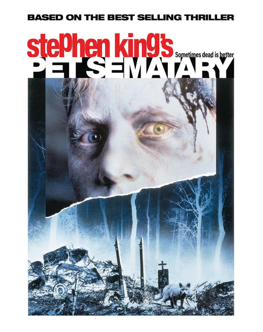 Pet Sematary (1989) Limited Edition Steelbook - 4K UHD + Blu-ray + Digital Code