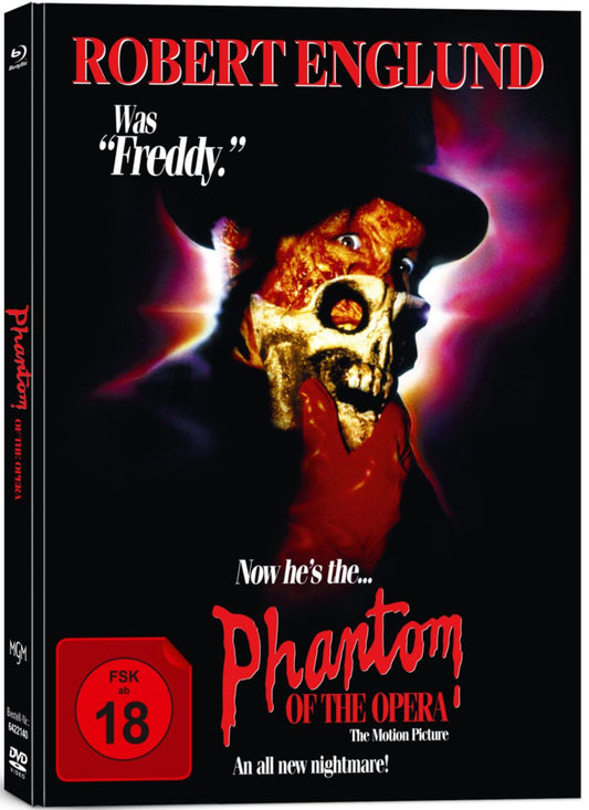 Phantom of the Opera (1989) Limited Edition Mediabook - Blu-ray Region B