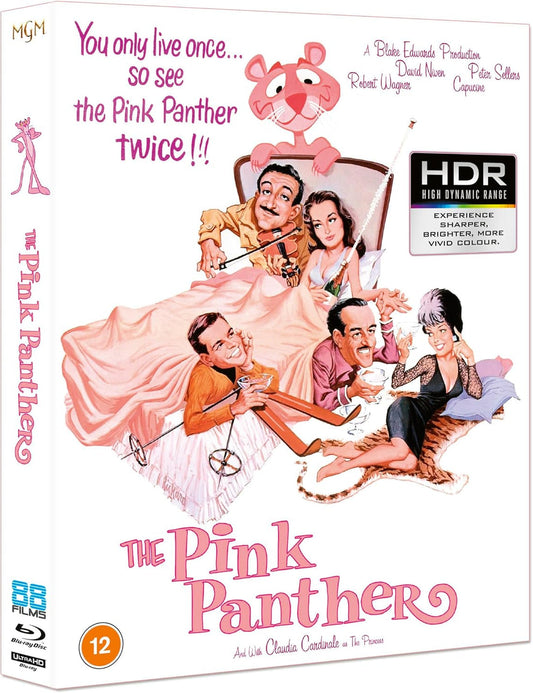 PRE-ORDER The Pink Panther (1963) LE Slipcover 88 Films UK - 4K UHD / Blu-ray Region B