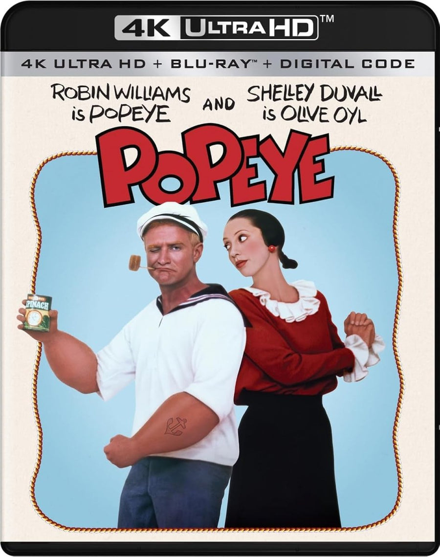 PRE-ORDER Popeye (1980) 4K UHD / Blu-ray / Digital Code