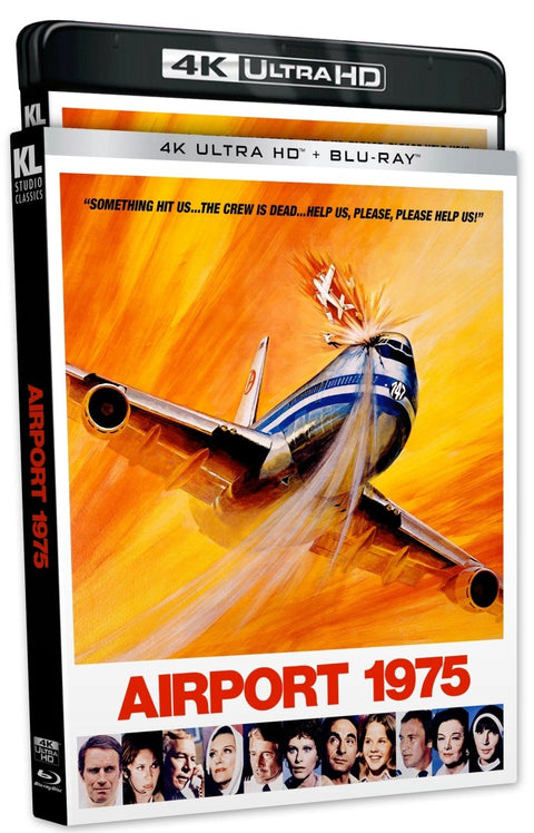 Airport 1975 (1974) w/ Slipcover Kino Lorber - 4K UHD / Blu-ray Region A