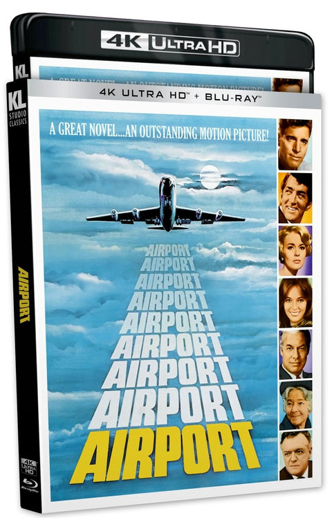 Airport (1970) w/ Slipcover Kino Lorber - 4K UHD / Blu-ray Region A