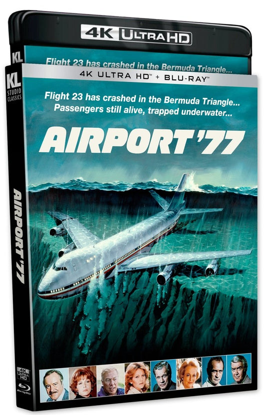Airport '77 (1977) w/ Slipcover Kino Lorber - 4K UHD / Blu-ray Region A