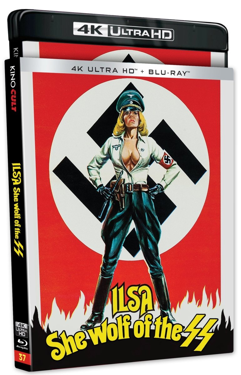 Ilsa, She Wolf of the SS (1975) w/ Slipcover Kino Lorber - 4K UHD / Blu-ray Region A