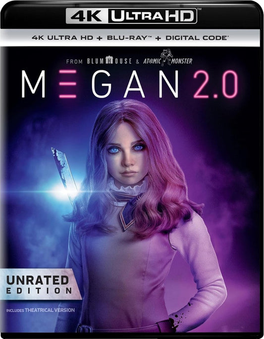 M3GAN 2.0 (2025) LE Slipcover - 4K UHD / Blu-ray / Digital Code