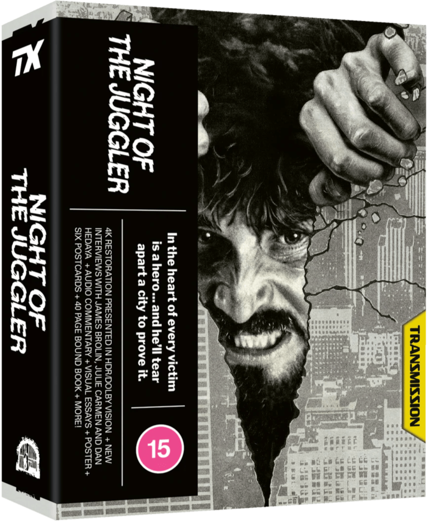 *UPDATE* PRE-ORDER Night of the Juggler (1980) Limited Edition Transmission UK - 4K UHD / Blu-ray Region B