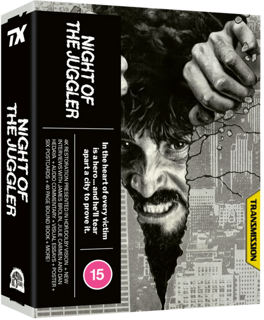 *UPDATE* PRE-ORDER Night of the Juggler (1980) Limited Edition Transmission UK - 4K UHD / Blu-ray Region B