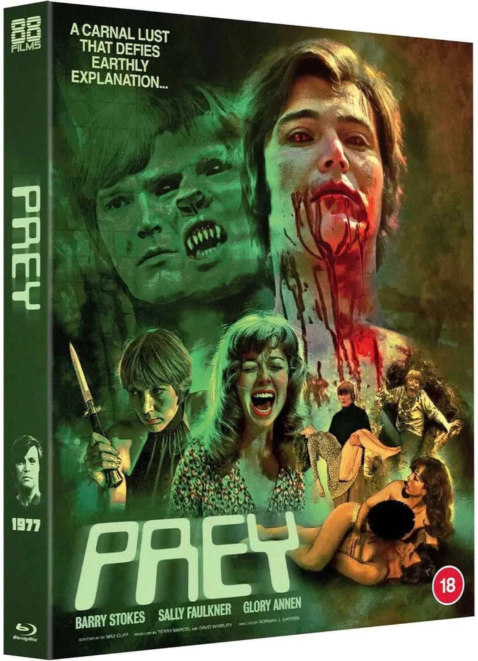 Prey (1977) LE Slipcover 88 Films - Blu-ray Region B