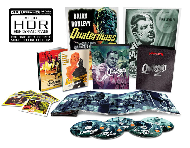 Quatermass 2 (1957) Limited Collector's Edition - 4K UHD / Blu-ray Region B