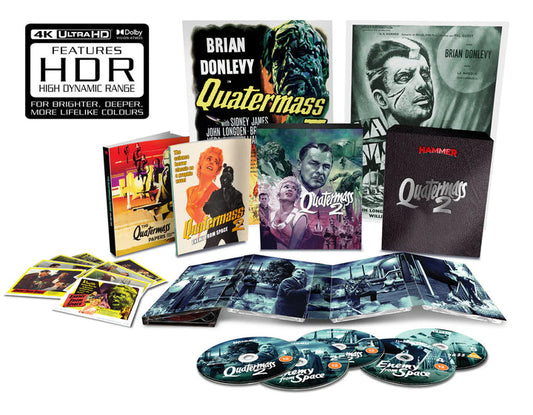 Quatermass 2 (1957) Limited Collector's Edition - 4K UHD / Blu-ray Region B