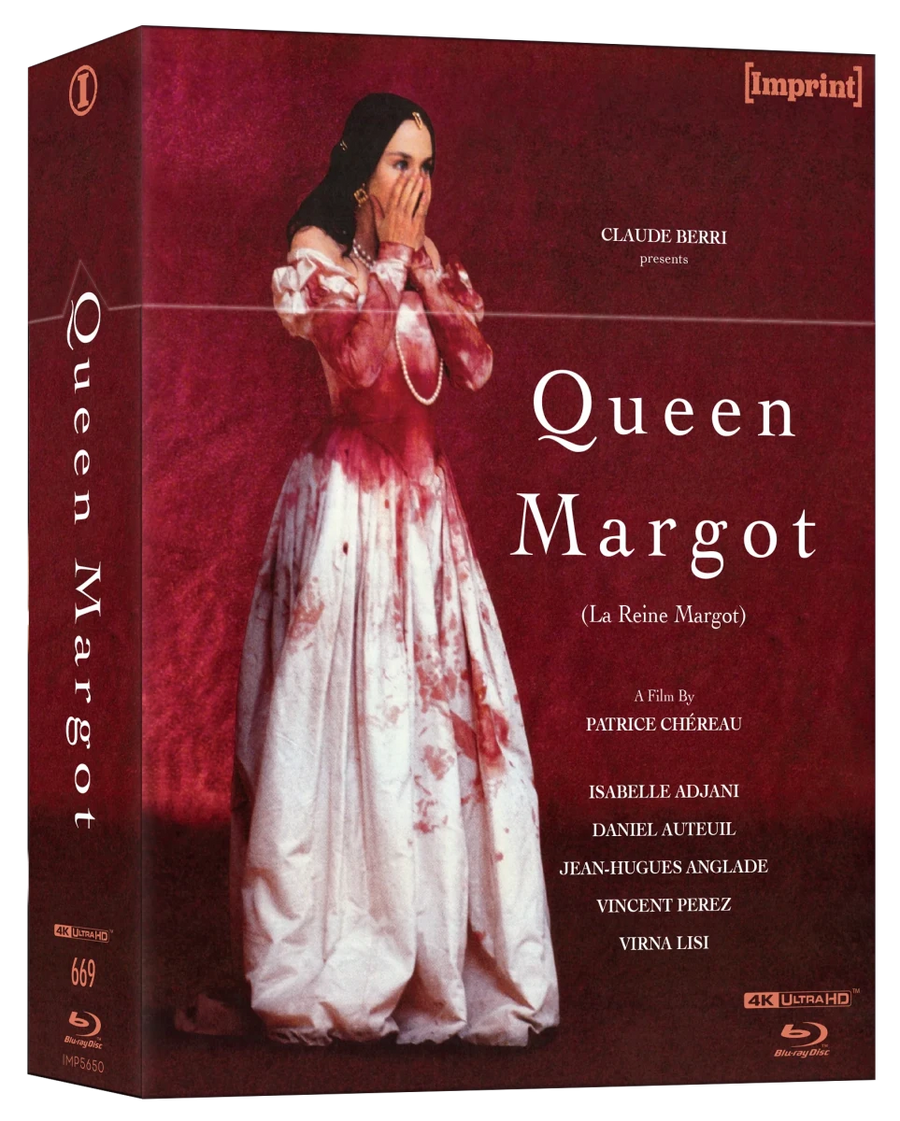 PRE-ORDER Queen Margot (1994) Limited Edition Hardbox Imprint - 4K UHD / Blu-ray