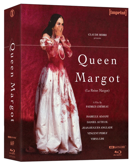 PRE-ORDER Queen Margot (1994) Limited Edition Hardbox Imprint - 4K UHD / Blu-ray
