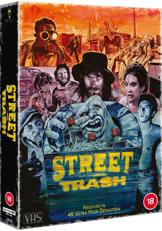 PRE-ORDER Street Trash (1987) UK Limited Collectors Edition VHS Box - 4K UHD