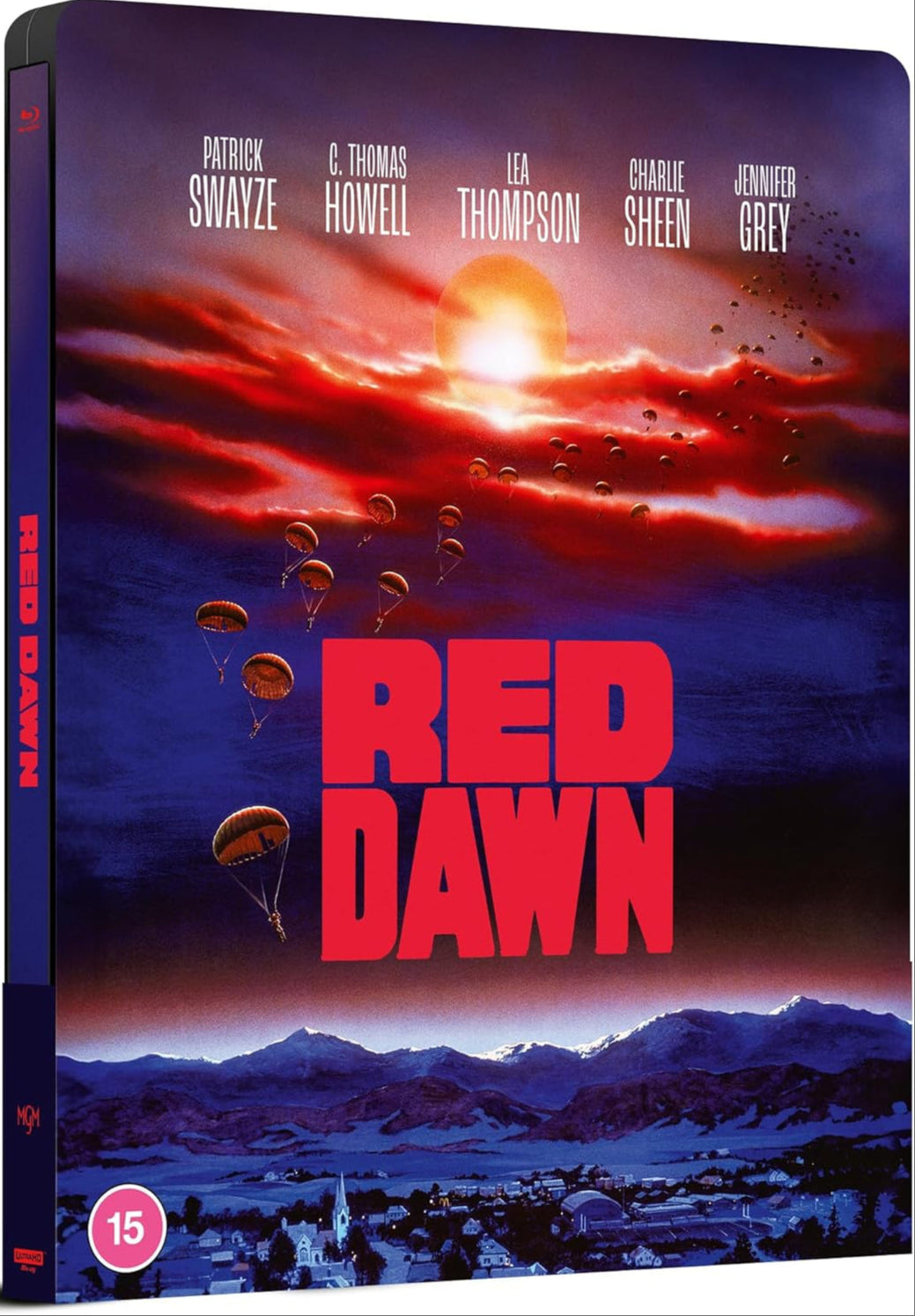 PRE-ORDER Red Dawn (1984) Limited Edition Steelbook - 4K UHD / Blu-ray Region B