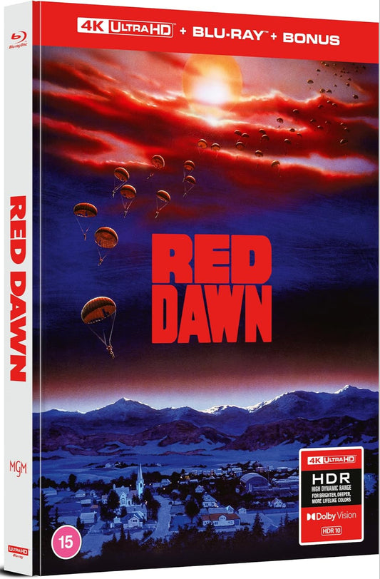 PRE-ORDER Red Dawn (1984) Limited Edition Mediabook - 4K UHD / Blu-ray Region B