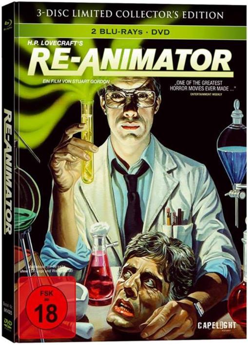 Re-Animator (1985) LE Mediabook - Blu-ray Region B