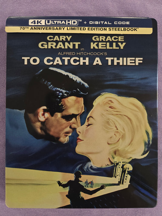 To Catch a Thief (1955) USED 70th Anniversary Limited Edition Steelbook - 4K UHD