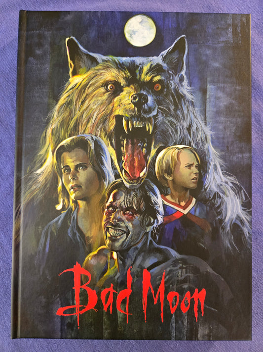 Bad Moon (1996) USED LE 555 Mediabook Cover C - Blu-ray Region B