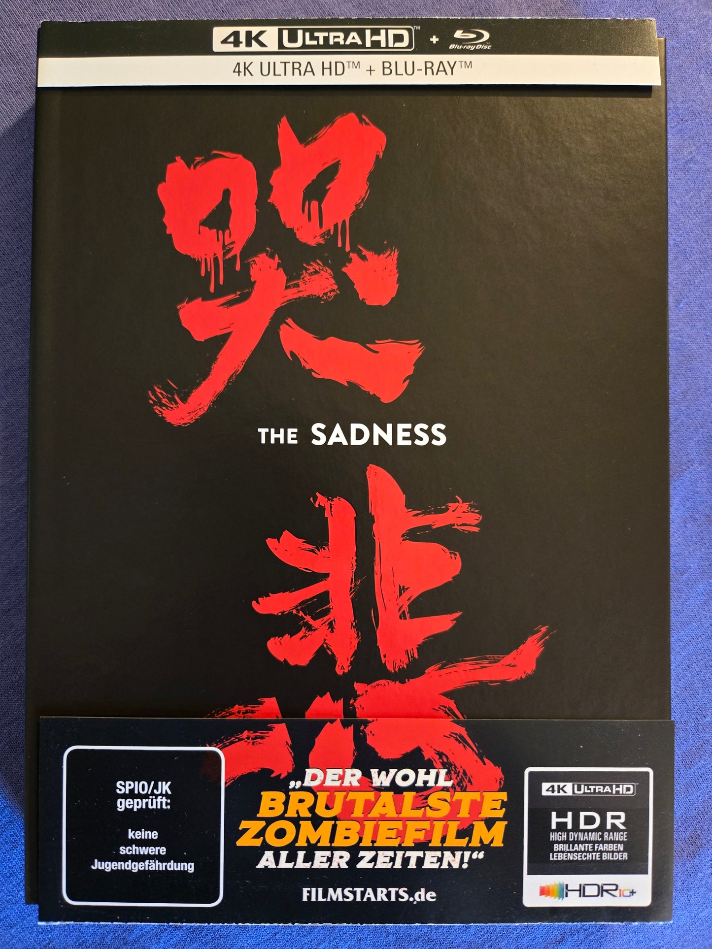 The Sadness (2021) USED LE Mediabook - 4K UHD / Blu-ray Region B