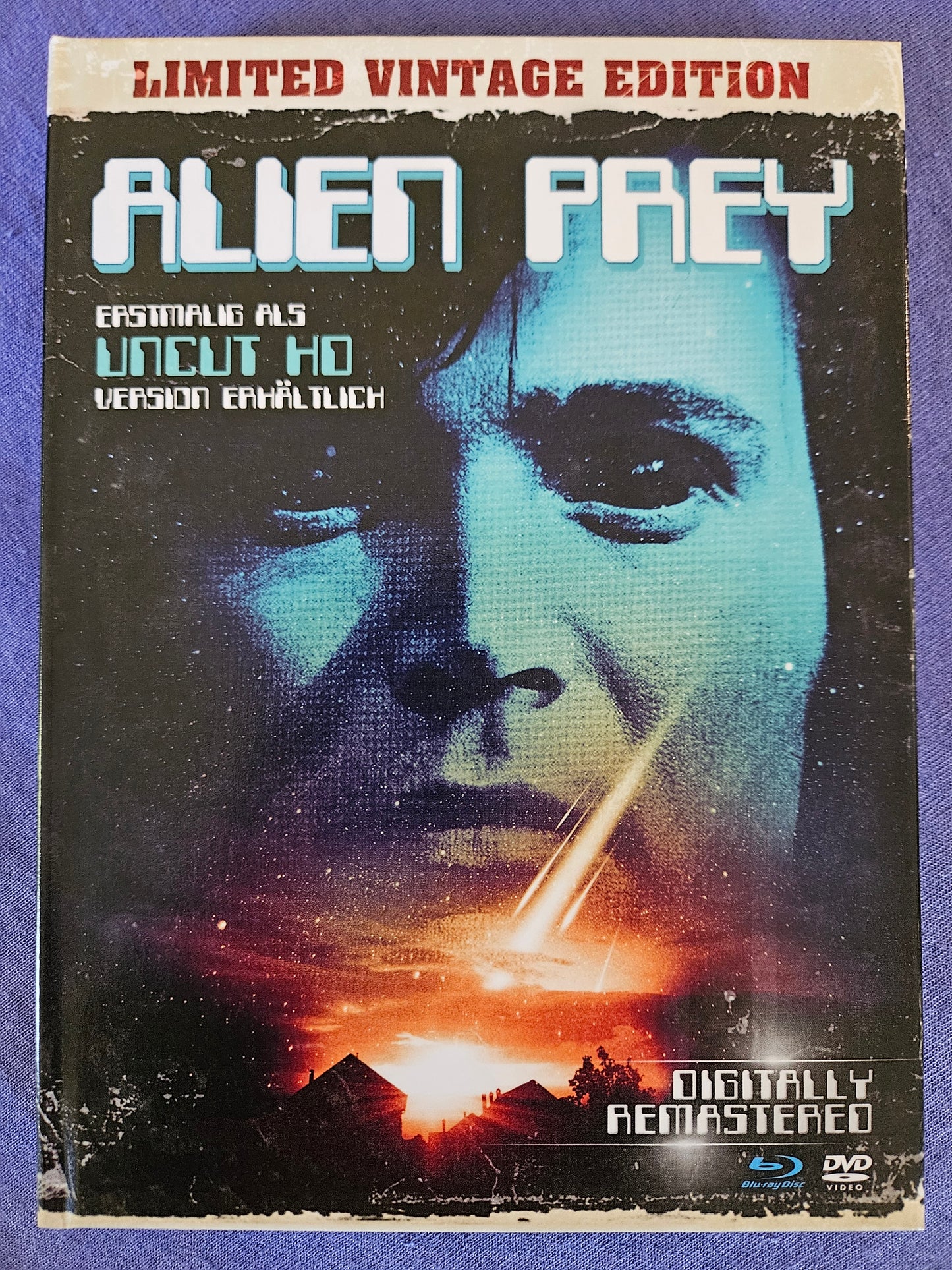 Alien Prey (1977) USED LE 1000 Mediabook - Blu-ray Region B