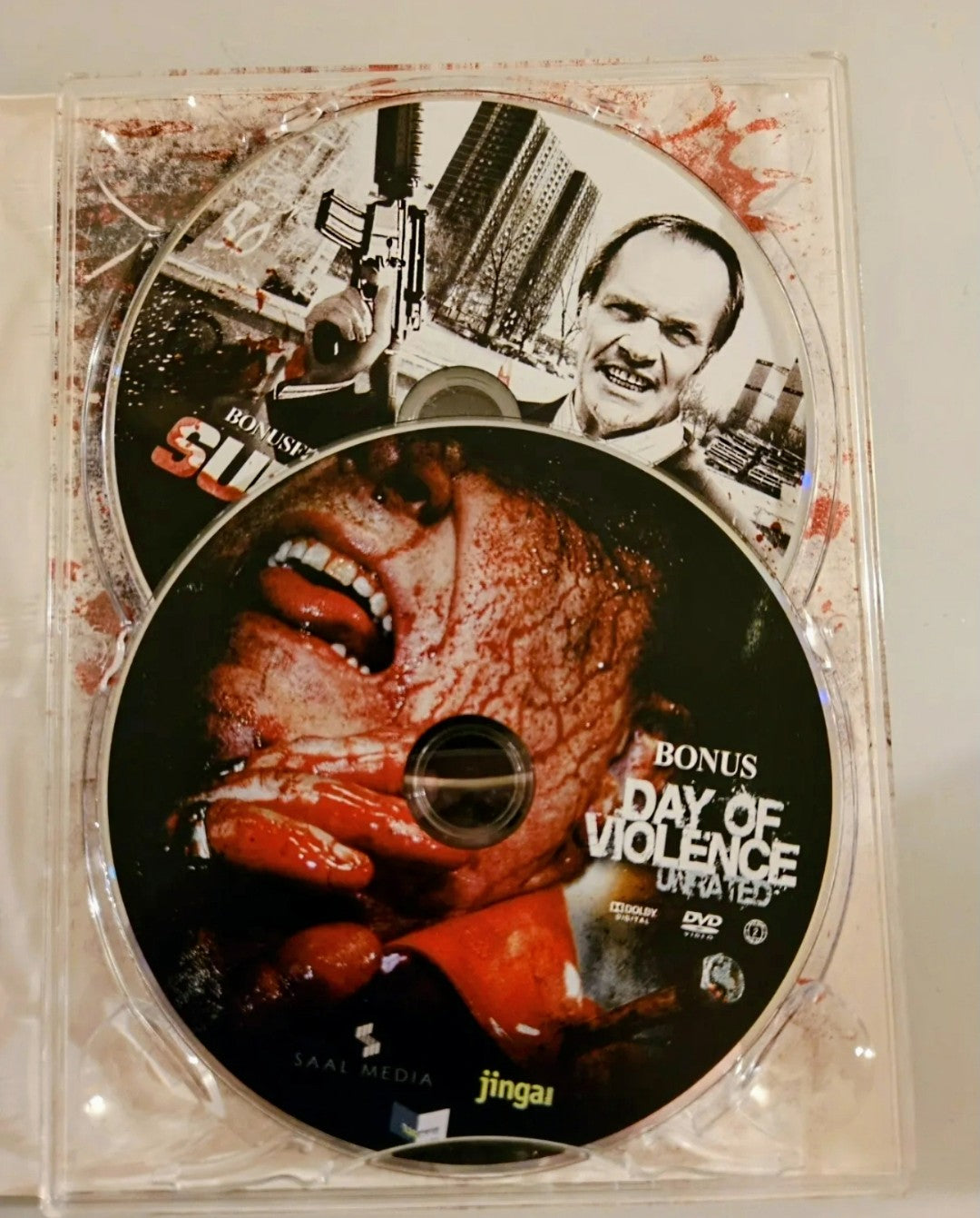 A Day of Violence (2010) Used *DING* LE 500 4-Disc Digipak - Blu-ray / DVD Region B