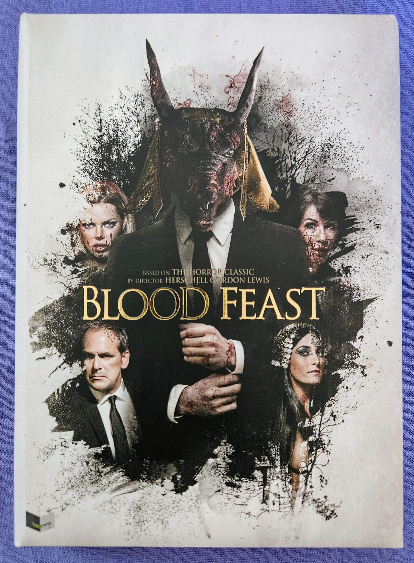 Blood Feast (2016) USED LE 4-Disc Padded Mediabook - Blu-ray Region B + CD Soundtrack