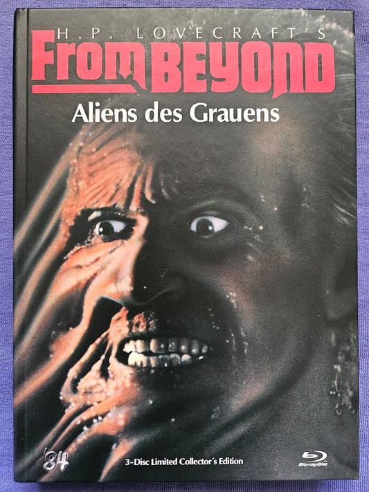 From Beyond (1986) Used - LE 500 Mediabook - Blu-ray Region B